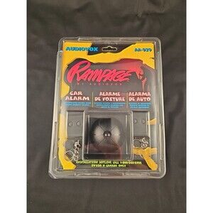 Audiovox Rampage Car Alarm Vintage Model AA-939 Quick Installation Kit